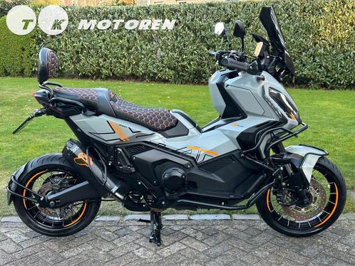 ⭐️ UNIEKE CUSTOM Honda XADV 750 FLUO TK EDITION FULL OPTIONS, Motoren, Motoren | Honda, Bedrijf, Scooter, meer dan 35 kW, 2 cilinders