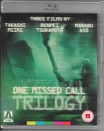One Missed Call Trilogy blu ray - Takashi Miike e.a., Cd's en Dvd's, Blu-ray, Ophalen of Verzenden, Zo goed als nieuw, Horror