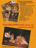 Retro reclame 1977 Popfoto tijdschrift Abba Anni-Frid, Verzamelen, Verzenden, Overige typen