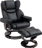 Nieuw. HOMCOM Fauteuil met kruk - relaxstoel, Metaal, Nieuw, Ophalen of Verzenden, Homcom