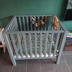 Verstelbare babybox groen, incl. Dik matras + boxkleed., Ophalen, Zo goed als nieuw, Boxkleed
