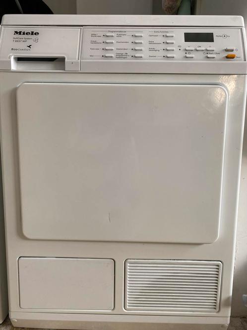 Miele T 8937 WP EcoComfort warmtepompdroger, Witgoed en Apparatuur, Wasdrogers, Gebruikt, Condens, 6 tot 8 kg, 85 tot 90 cm, Ophalen