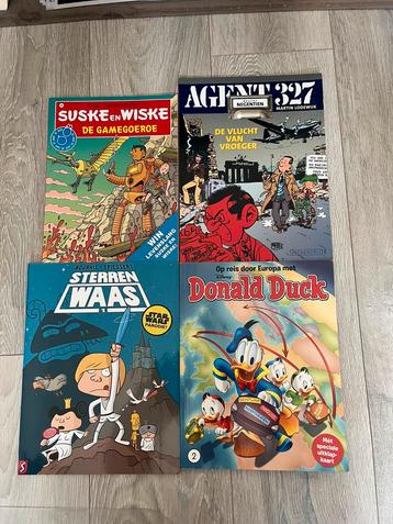 4 diverse stripboeken! - Nieuwstaat! beschikbaar voor biedingen