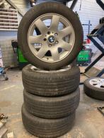 Velgen Bmw E46 205/55r16 zomerbanden, 205 mm, Velg(en), 16 inch, Gebruikt