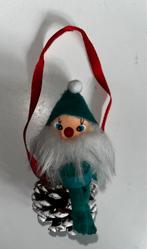 Vintage dennenappel mannetje; knee hugger, Diversen, Kerst, Ophalen of Verzenden, Gebruikt