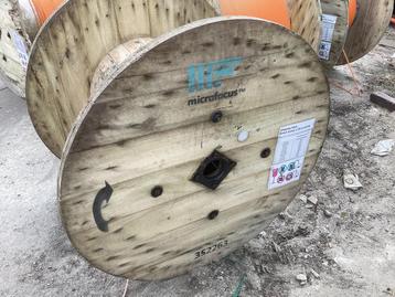 haspelblad industrieel mancave terras kabelhaspel tuintafel beschikbaar voor biedingen