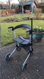 Rollator met wandelstok, Ophalen