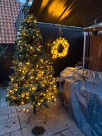 Tk kunst kerstboom 240cm - 1500 tips - 500 led - nw €450,-, Diversen, Kerst, Ophalen, Nieuw