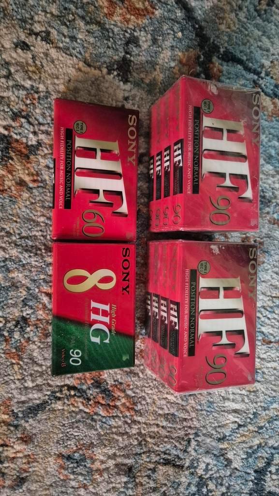 Sony HF90 Cassettebandjes - Nieuw & Geseald, Cd's en Dvd's, Cassettebandjes, Nieuw in verpakking, Onbespeeld, Overige genres, 2 t/m 25 bandjes