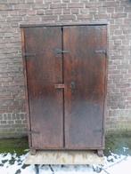 Antieke kast oermodel boerenkast spaans model wabi sabi, Huis en Inrichting, Kasten | Wandmeubels, Ophalen, Met plank(en), Gebruikt
