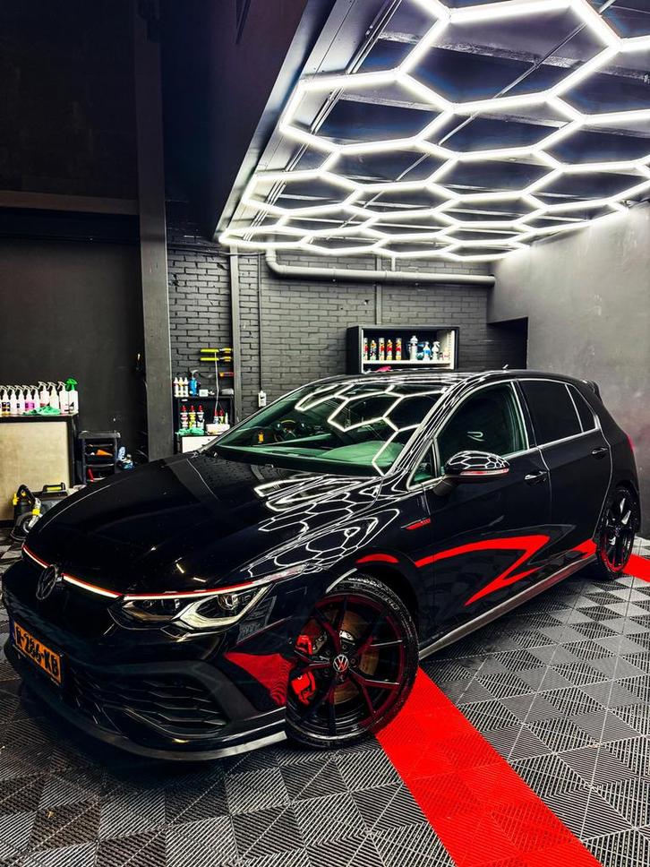 Volkswagen Golf 2.0 TSI Clubsport OPF 221KW Dsg7 2021 Zwart, Auto's, Volkswagen, Bedrijf, Golf, ABS, Airconditioning, Apple Carplay