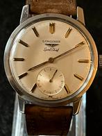 Longines sport chief 1958 vintage, Sieraden, Tassen en Uiterlijk, Horloges | Antiek, Ophalen of Verzenden, Staal, Longines, 1960 of later