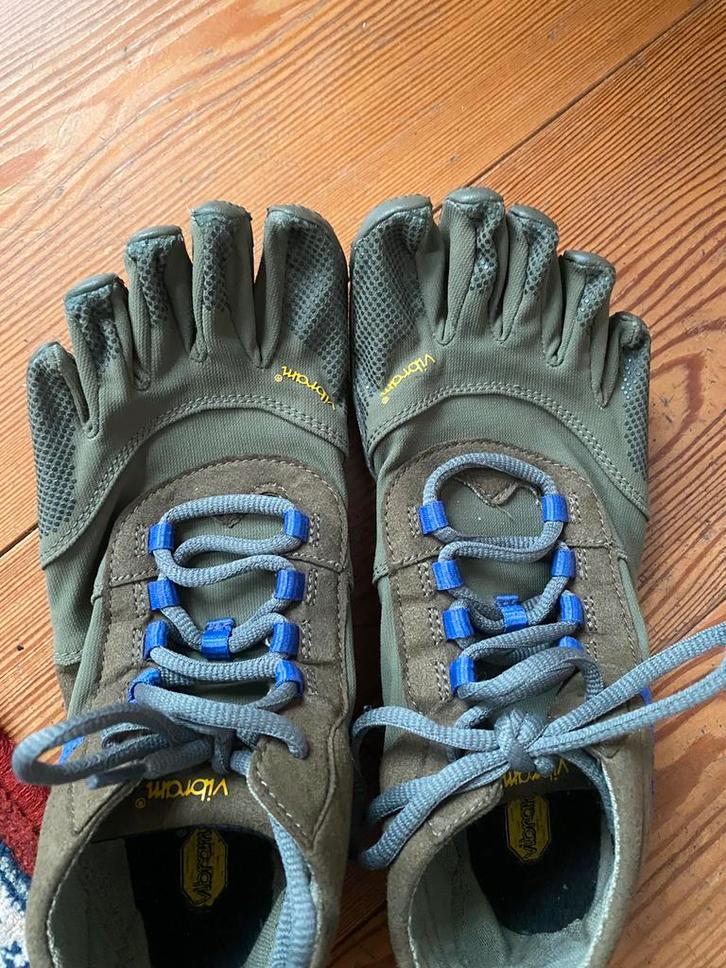 Vibram Fivefinger V-Trek maat 41, Kleding | Dames, Schoenen, Zo goed als nieuw, Wandelschoenen, Groen, Ophalen of Verzenden