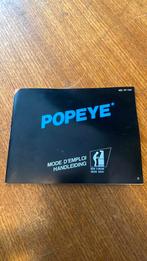 NES Handleiding: Popeye, Spelcomputers en Games, Games | Nintendo NES, 1 speler, Ophalen of Verzenden, Zo goed als nieuw, Avontuur en Actie