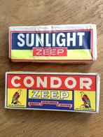 Sunlight & Condor zeep, jaren vijftig, Antiek en Kunst, Curiosa en Brocante, Ophalen of Verzenden