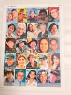 Australië velletje postfris met 25 zegels Faces of Australië, Ophalen of Verzenden, Postfris