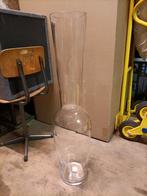 Glazen Vaas - 2 stuks nieuw 80cm Hoog, Huis en Inrichting, Ophalen, Nieuw, Glas, 50 tot 75 cm