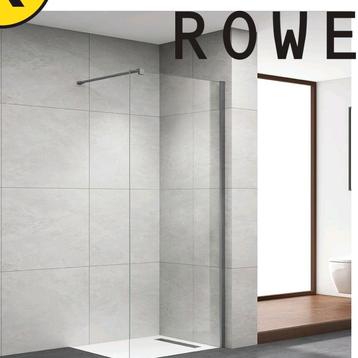 Nieuwe douchewand 90 x 200, merk Rowe, type Monza beschikbaar voor biedingen