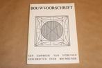 Bouwvoorschrift. Expositie Vitruvius ' geschriften bouwkund, Boeken, Ophalen of Verzenden, Gelezen, Architecten
