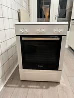 Bosch Elektrische Fornuis Keramische Kookplaat-Werkt Perfect, Witgoed en Apparatuur, Fornuizen, Ophalen, Gebruikt, Minder dan 85 cm