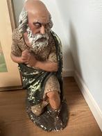 Kerststal beelden herders en schaap, Ophalen of Verzenden, Gebruikt