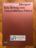 Audi Coupé Duitse folder 1984, Verzenden, Nieuw, Audi, Audi