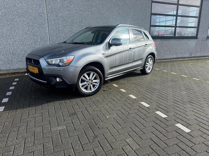 Mitsubishi ASX 1.6 86KW 2011 Grijs, Auto's, Mitsubishi, Bedrijf, ASX, ABS, Airconditioning, Boordcomputer, Centrale vergrendeling