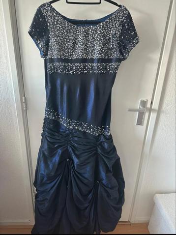 Feestjurk marineblauw  beschikbaar voor biedingen