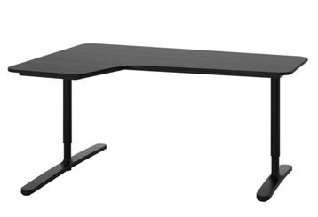 Hoekbureau (links) ikea bekant zwart - afbeelding 6