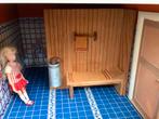 Vintage Lundby sauna, Verzamelen, Poppenhuizen en Toebehoren, Ophalen of Verzenden, Gebruikt, Poppenhuis