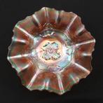 Iriserende Carnival glas, Dugan Diamond USA 1915,  Art Deco, Ophalen of Verzenden