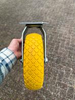 16 stuks Zwenkwielen anti lek, zware kwaliteit, Doe-het-zelf en Verbouw, Zwenkwielen, Ophalen, Gebruikt