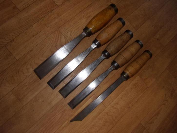 Oude Hak en Vermoord Beitels)Jaren 60 van Bergstaal Zweden !, Antiek en Kunst, Antiek | Gereedschap en Instrumenten, Verzenden