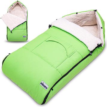 Voetenzak groen, baby, kinderwagen, wintervoetenzak, nieuw! beschikbaar voor biedingen