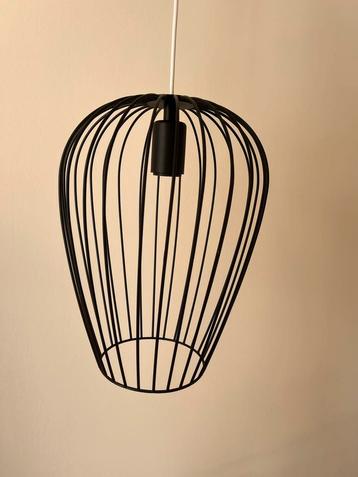 Hanglamp staal zwart beschikbaar voor biedingen