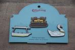 efteling pin  voertuigen set 2, Ophalen of Verzenden, Nieuw, Button of Speldje