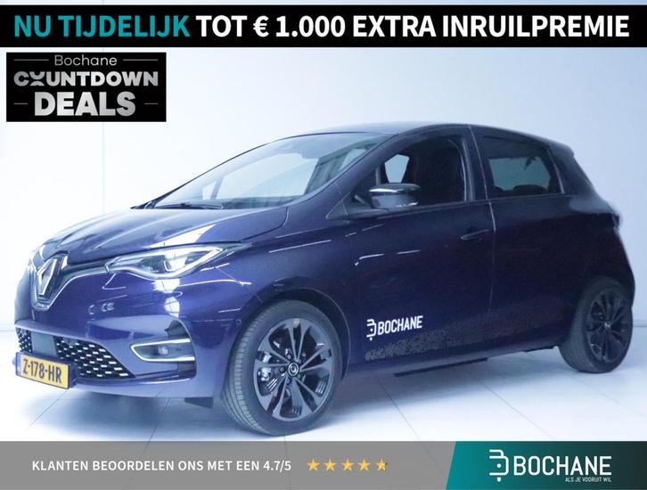 Renault ZOE R135 Iconic 52 kWh (Koopaccu) | Navigatie | Came, Auto's, Renault, Bedrijf, Te koop, ZOE, ABS, Achteruitrijcamera