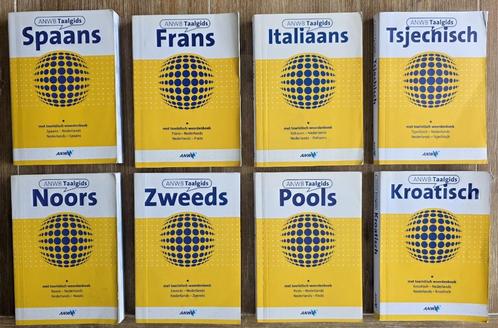 ANWB Taalgidsen oa Frans Spaans Noors Zweeds, Boeken, Taal | Overige Talen, Ophalen of Verzenden
