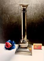 Vintage Verzilverde Kandelaar, Ophalen of Verzenden, Zilver