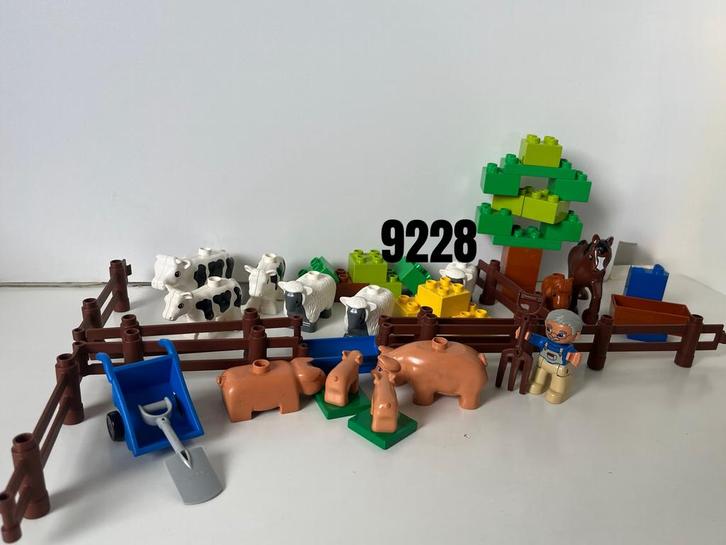 Lego Duplo 9228 -  Boerderij Dieren, Kinderen en Baby's, Speelgoed | Duplo en Lego, Gebruikt, Lego Primo, Ophalen of Verzenden