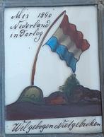 2 Raamhangers Mei 1940 Nederland in Oorlog, Verzamelen, Militaria | Tweede Wereldoorlog, Ophalen of Verzenden