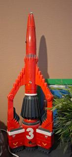 THUNDERBIRDS RAKET ( WERKEND MET ROOK), Ophalen of Verzenden, Zo goed als nieuw