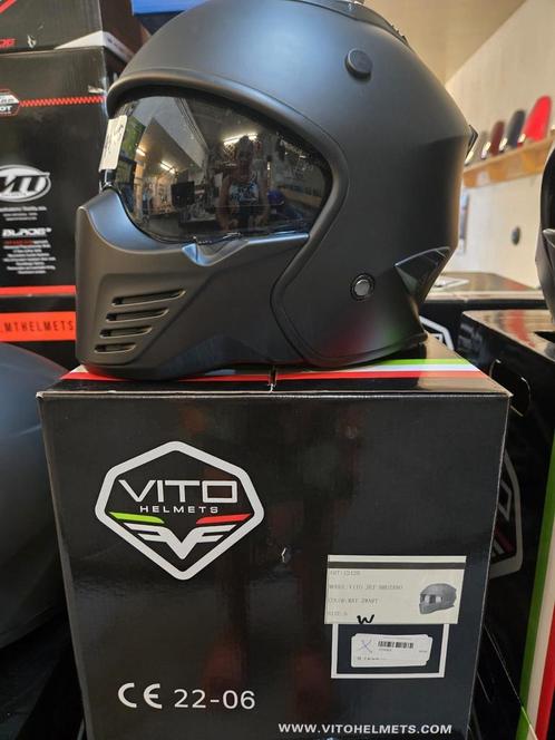 Vito Bruzano maat S, Fietsen en Brommers, Brommerhelmen, Nieuw, Small, Ophalen of Verzenden