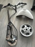 ORIGINEEL Piaggio zip sp voorvork set sp velg en spatbord, Ophalen of Verzenden, Zo goed als nieuw, Overige typen, Piaggio