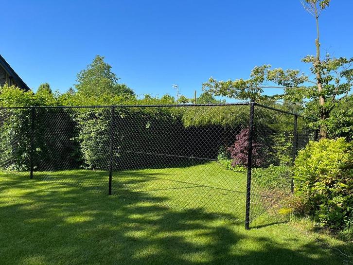 Gaashekwerk NIEUW 200 cm Hoog COMPLEET, Tuin en Terras, Tuinhekken en Hekwerk, Nieuw, Gaashekwerk, IJzer, Ophalen