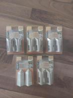 4xBuitenhoek en 1xEindhoek van Cando, nieuwe. Voor plinten, Doe-het-zelf en Verbouw, Plinten en Afwerking, Nieuw, Ophalen of Verzenden