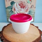 Tupperware zonnedeksel kom, Ophalen of Verzenden, Zo goed als nieuw, Bak of Kom