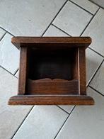 Eiken houten stoof, Huis en Inrichting, Woonaccessoires | Krantenbakken en Lectuurbakken, Ophalen of Verzenden, Gebruikt