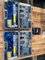 2 stuks Movecare 12 volt schaarkrikken 2000KG, Auto diversen, Ophalen of Verzenden, Zo goed als nieuw, Hydraulisch, Garagekrik
