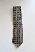 Stropdas Donkerblauw Ruitje (3489), Kleding | Heren, Stropdassen, Emilio Sandrini, Blauw, Ophalen of Verzenden, Zo goed als nieuw